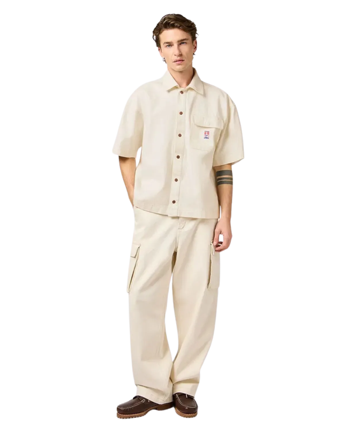 CJ Overshirt in Ecru