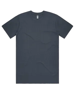 Classic Pocket T-Shirt in Petrol Blue