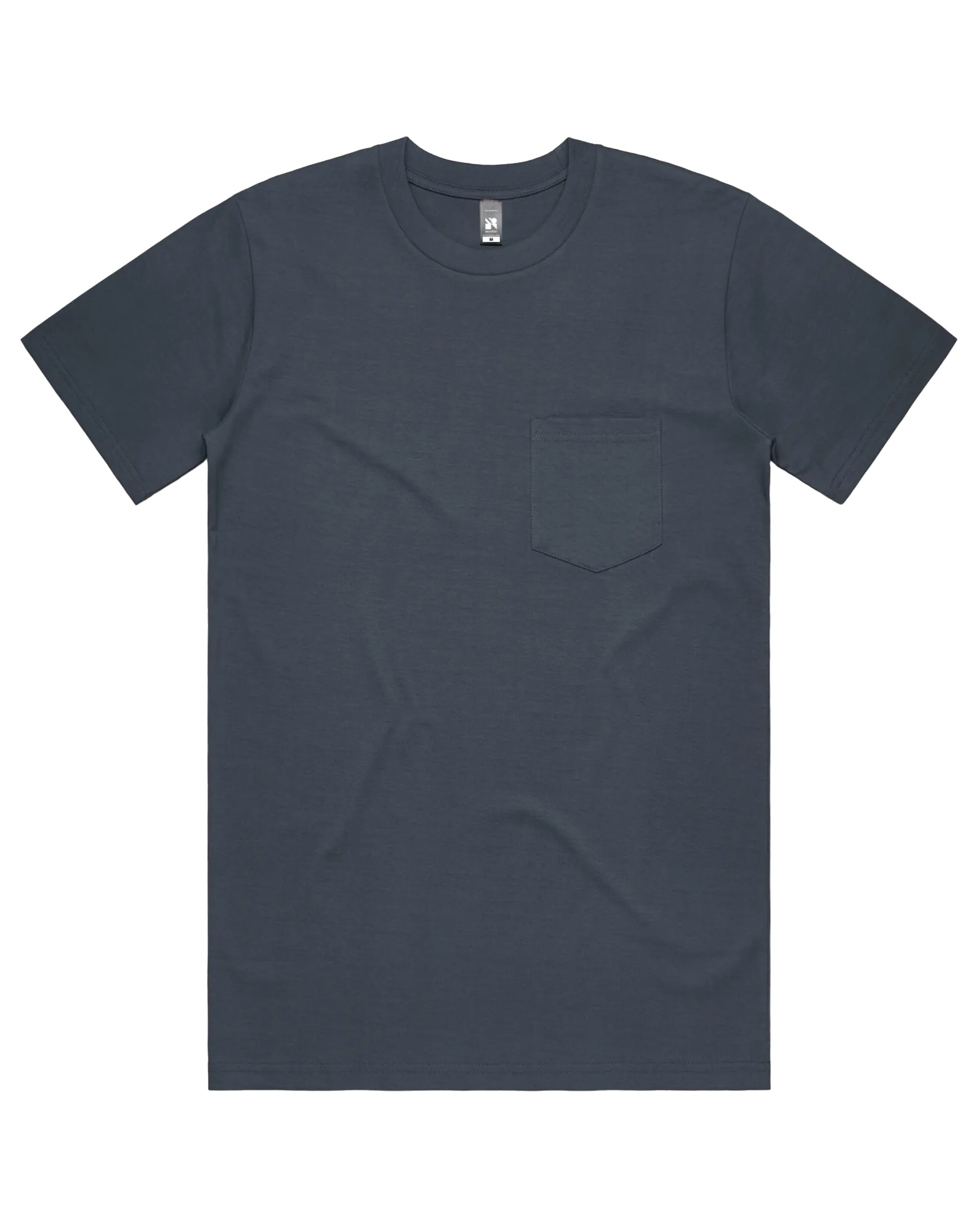 Classic Pocket T-Shirt in Petrol Blue