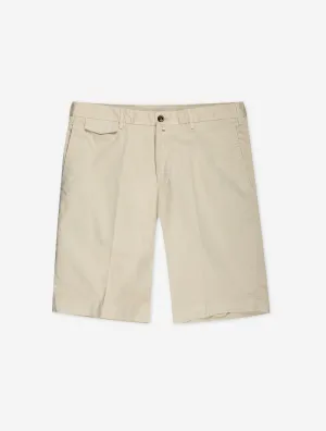 Cotton Shorts Beige