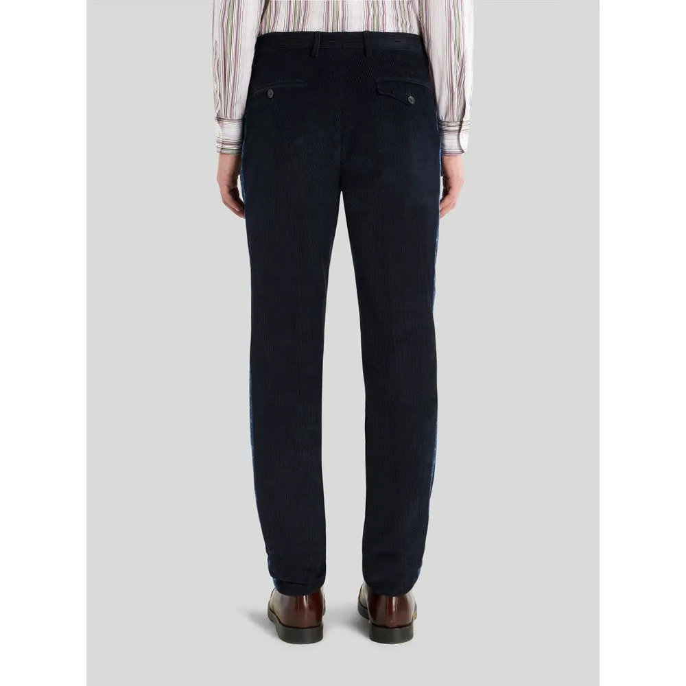 COTTON VELVET TROUSERS WITH BAND