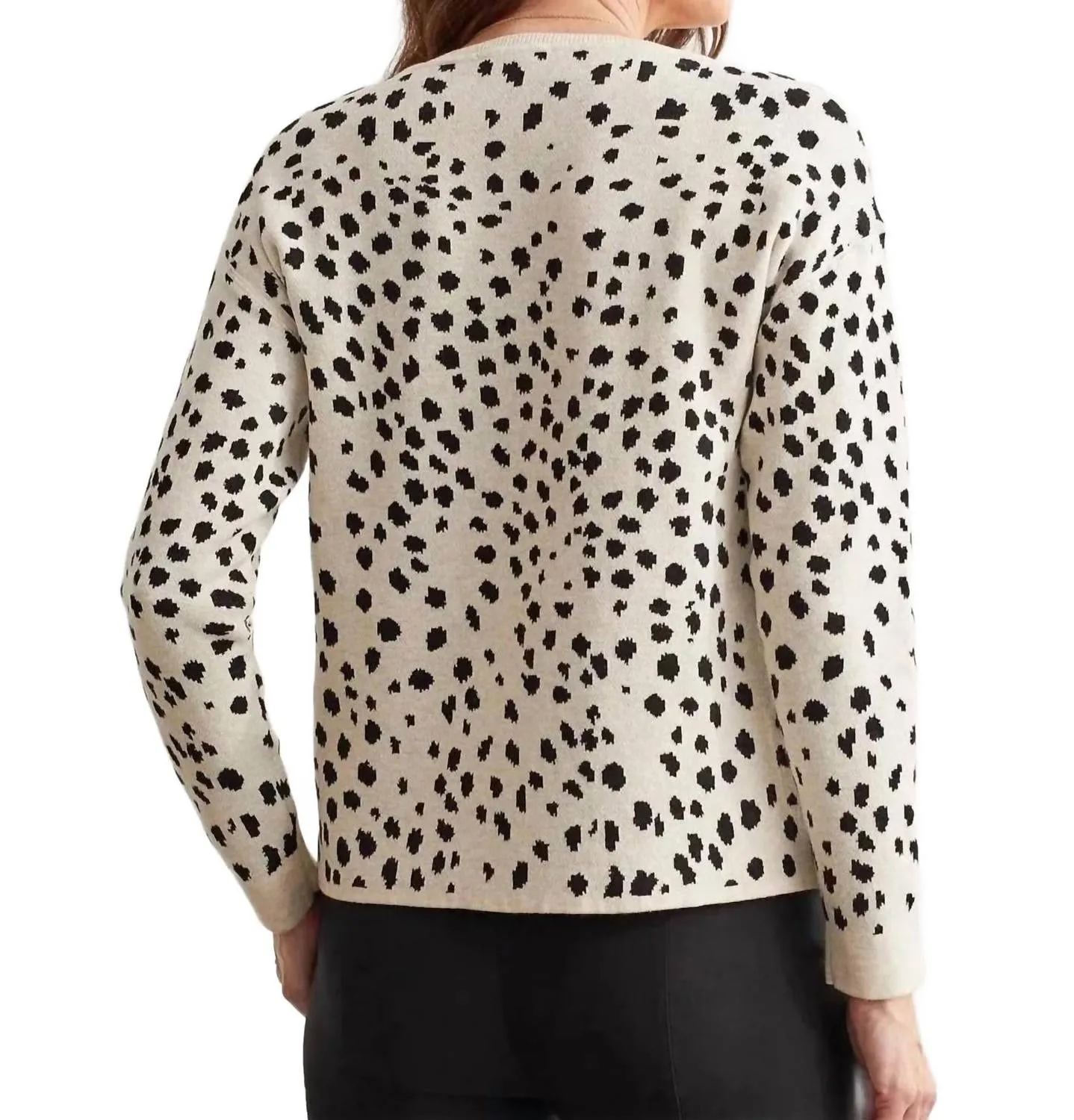 Crew Neck Reversible Sweater-Nomad