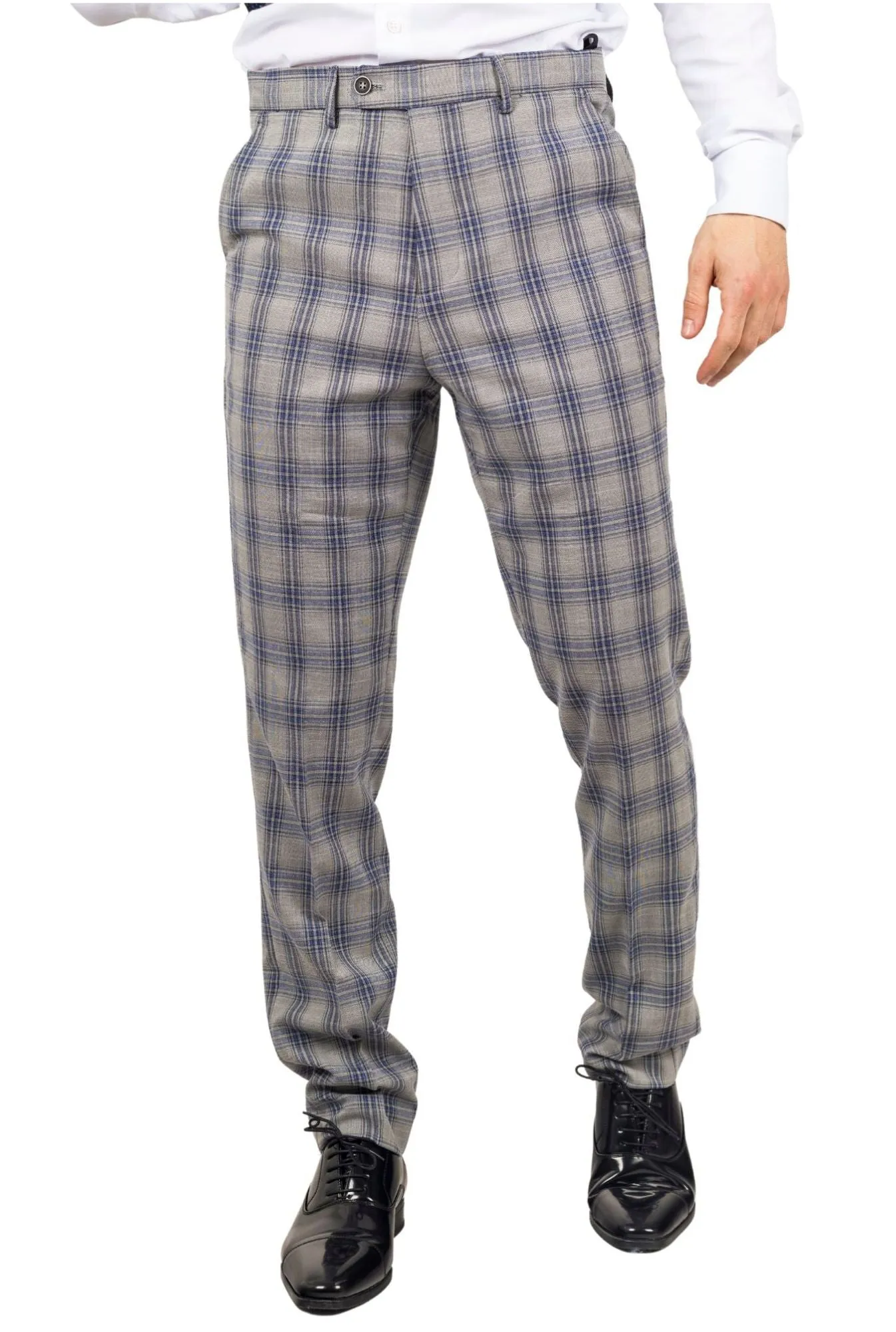 Darby Knight Checked Trousers