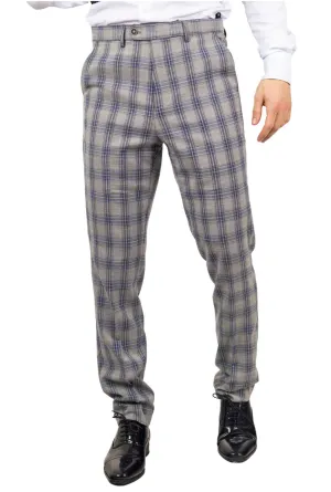 Darby Knight Checked Trousers