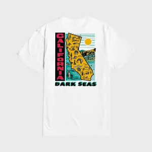 Dark Seas California T-Shirt - White