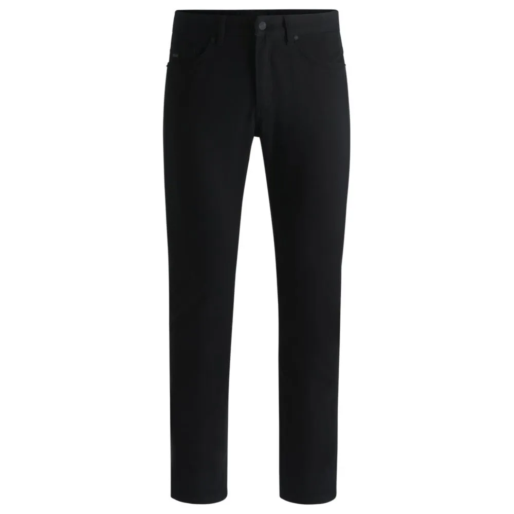 Delaware garment-dyed trousers in stretch-cotton gabardine