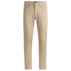 Delaware slim-fit trousers in stretch satin