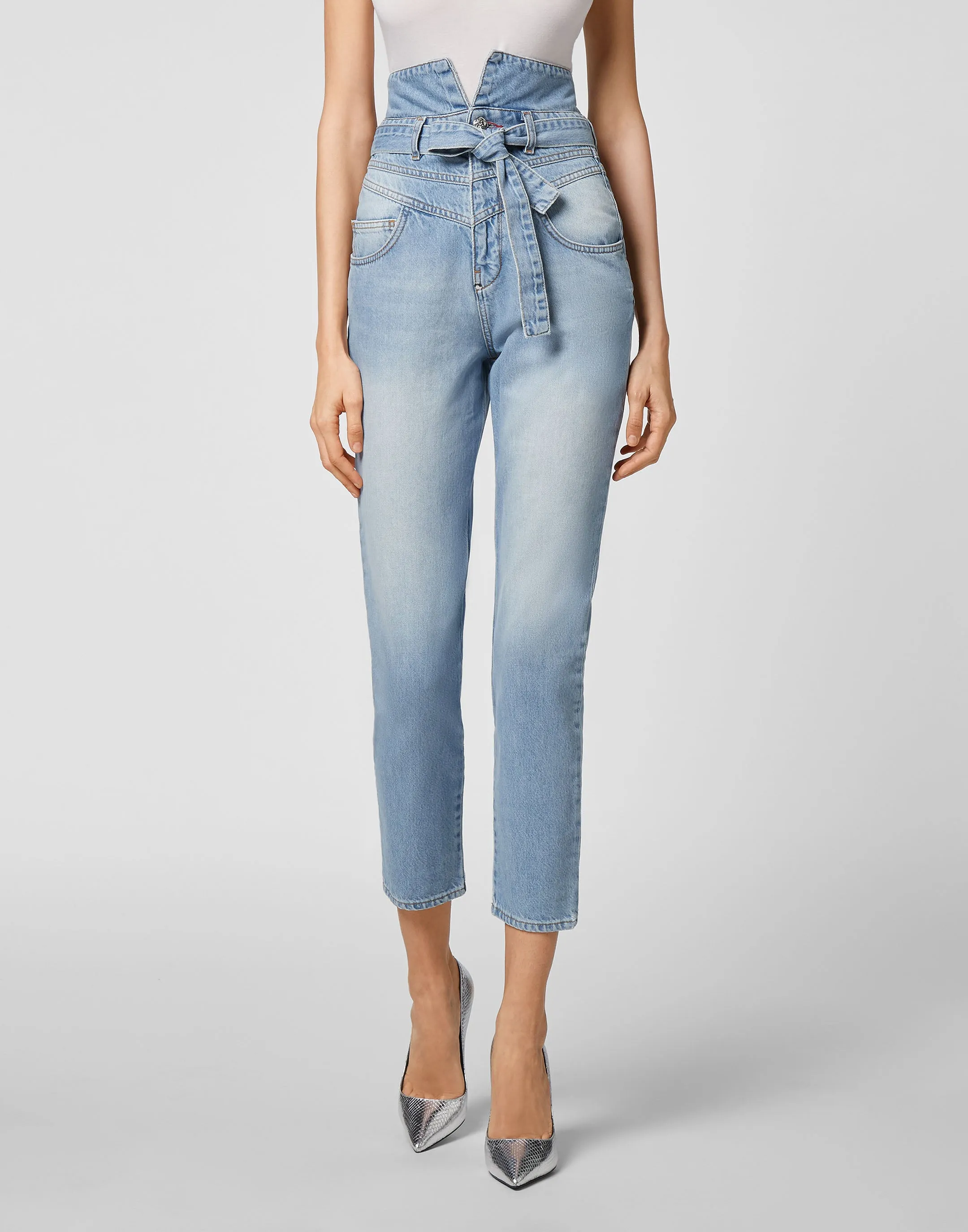 Denim Trousers Saint Tropez Fit Iconic Plein