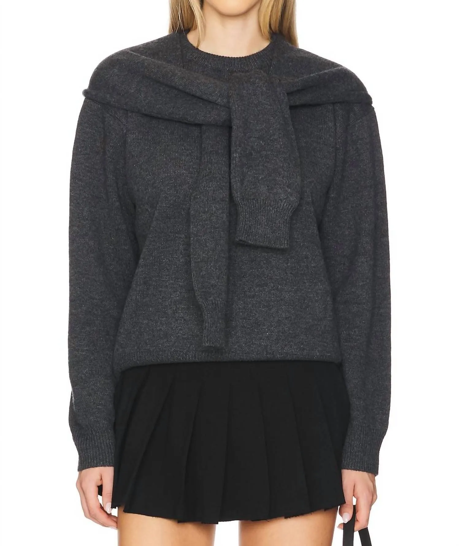Derlin Sweater In Charcoal