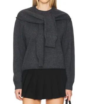 Derlin Sweater In Charcoal