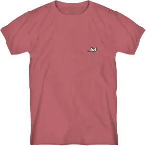 Dimes Vintage Dye Mens Tee T-Shirt Coral