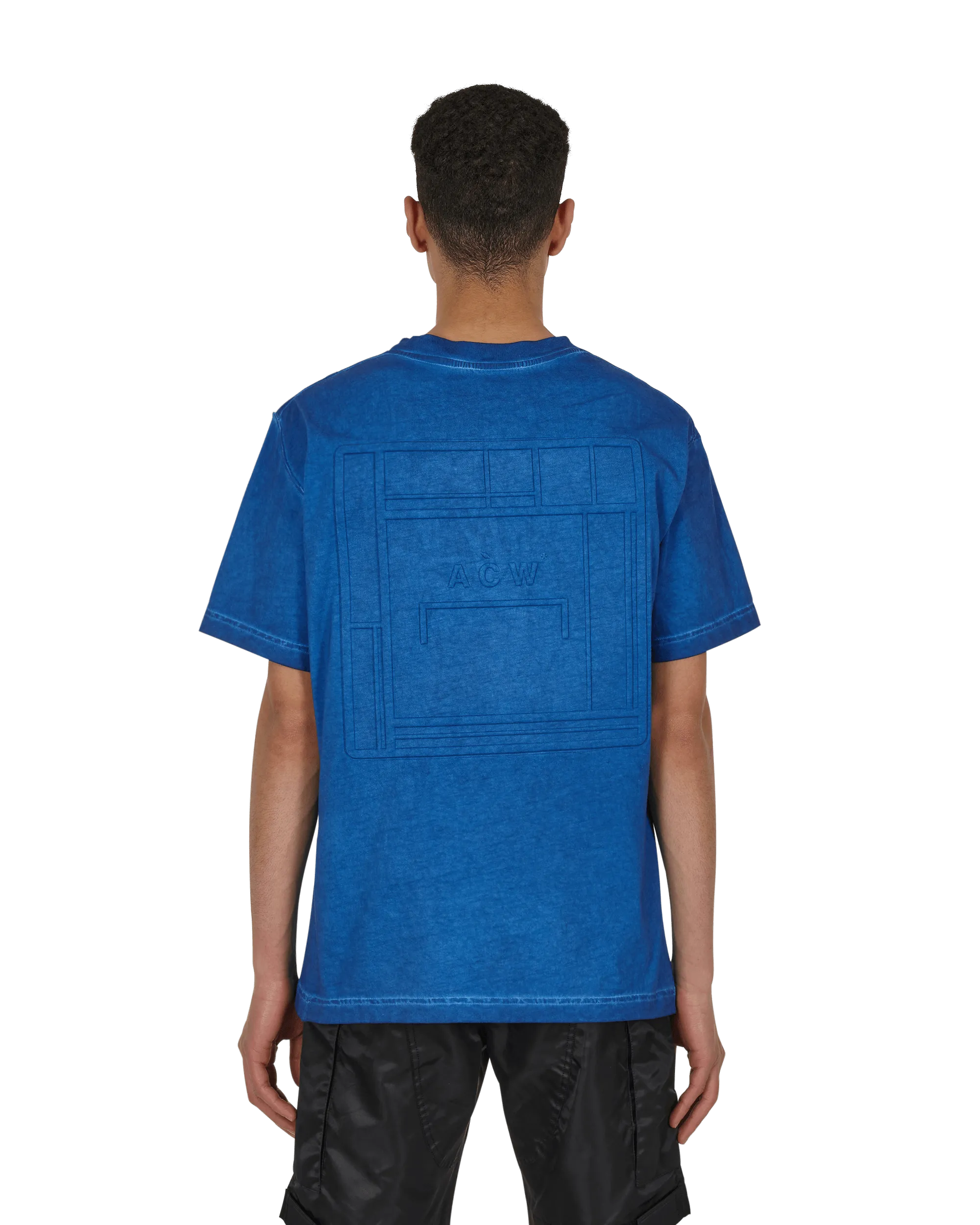 Dissolve Dye T-Shirt Blue