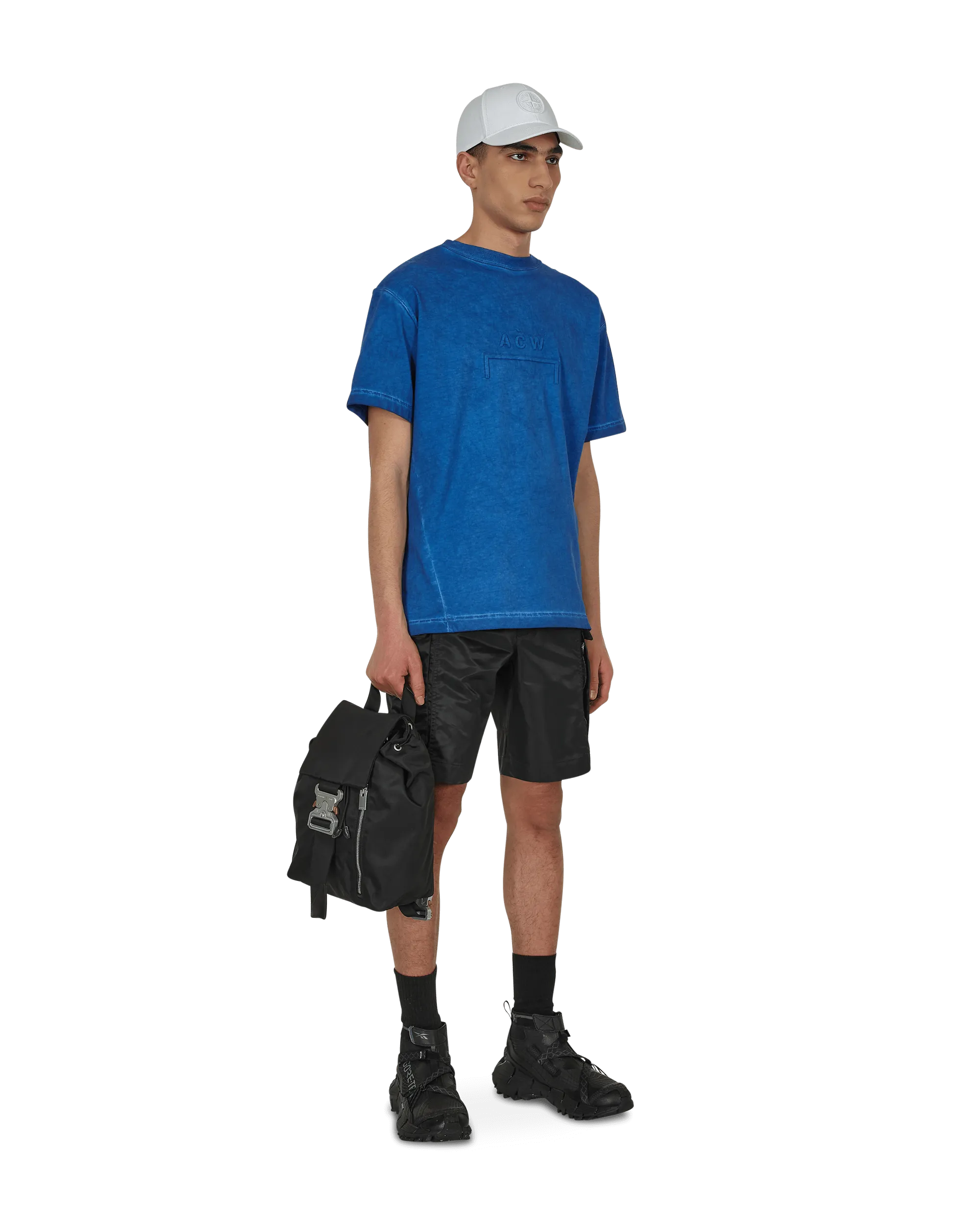 Dissolve Dye T-Shirt Blue