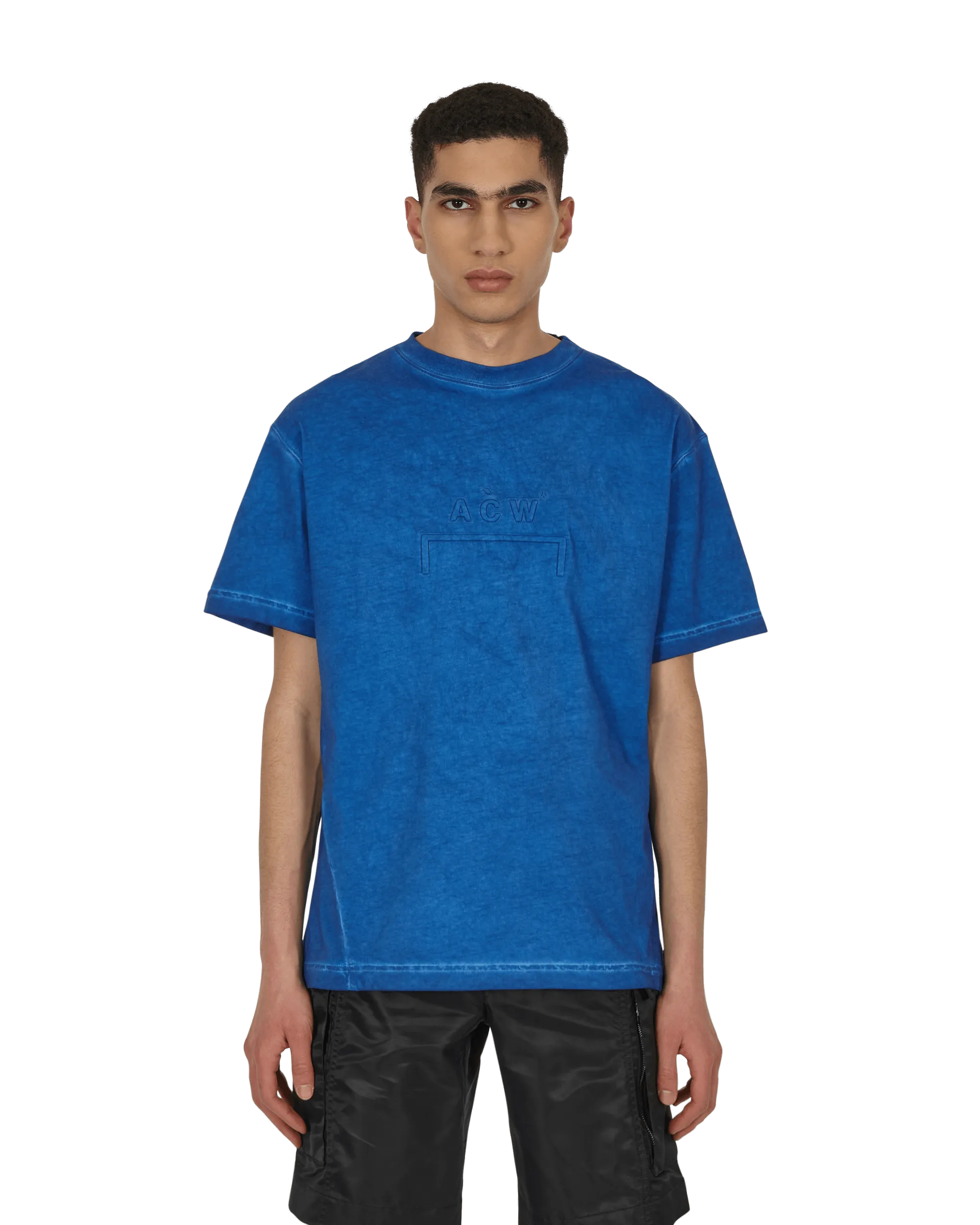 Dissolve Dye T-Shirt Blue