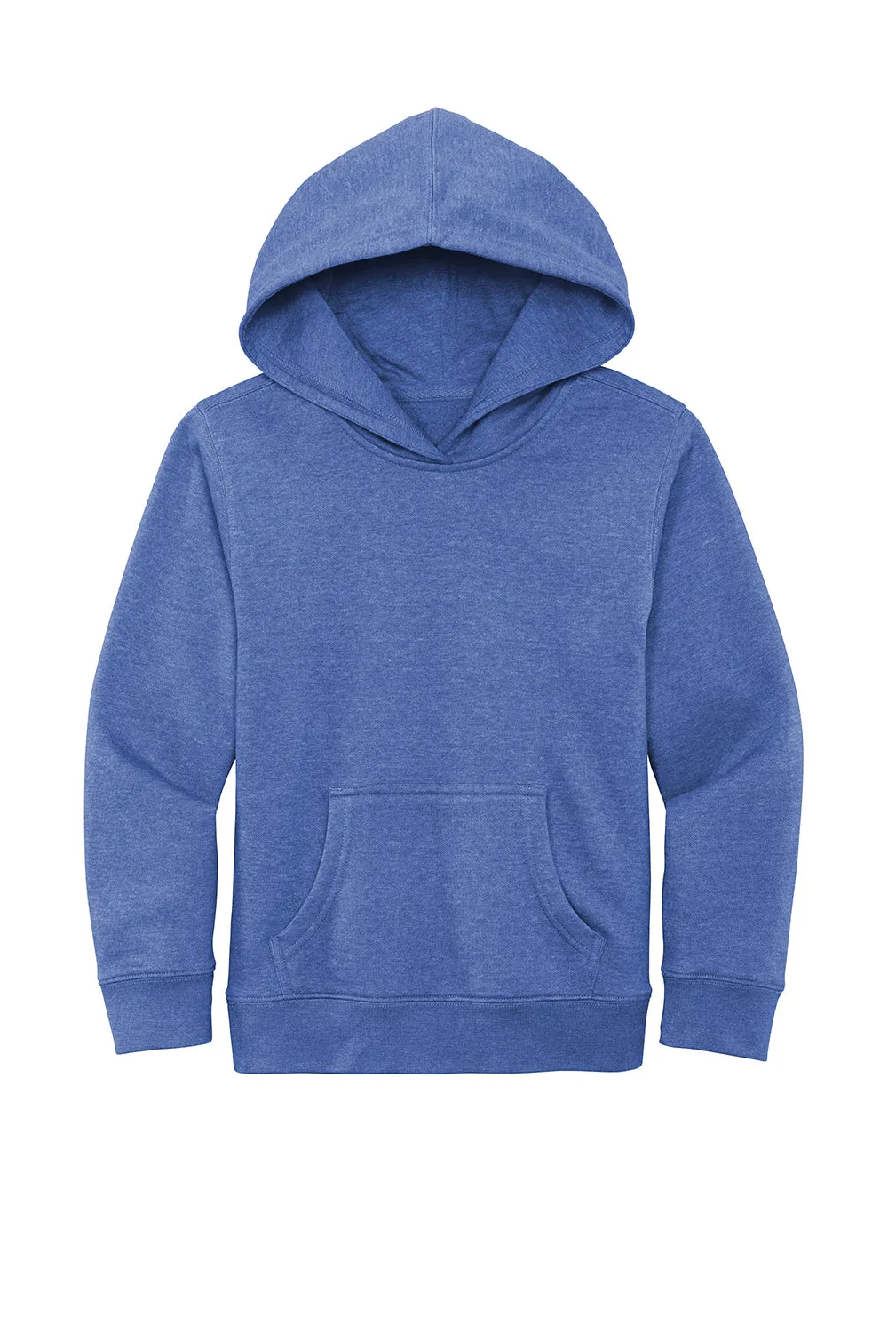 District Youth Very Important Fleece Hooded Sweatshirt Hoodie w/ Pouch Pocket - Royal Blue Frost