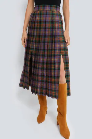 Dominic Skirt In Multi Tartan
