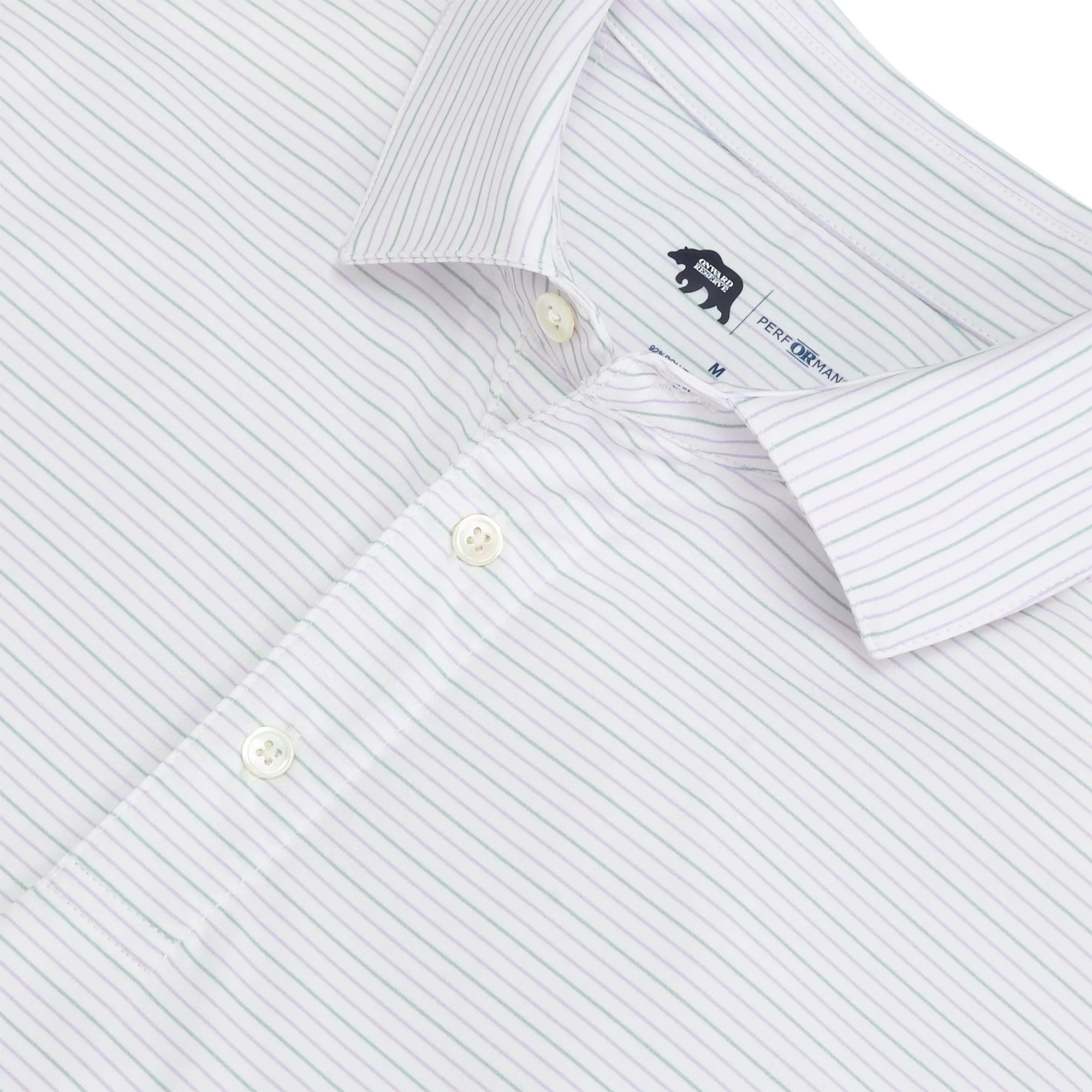 Driver Stripe Performance Polo - Iris