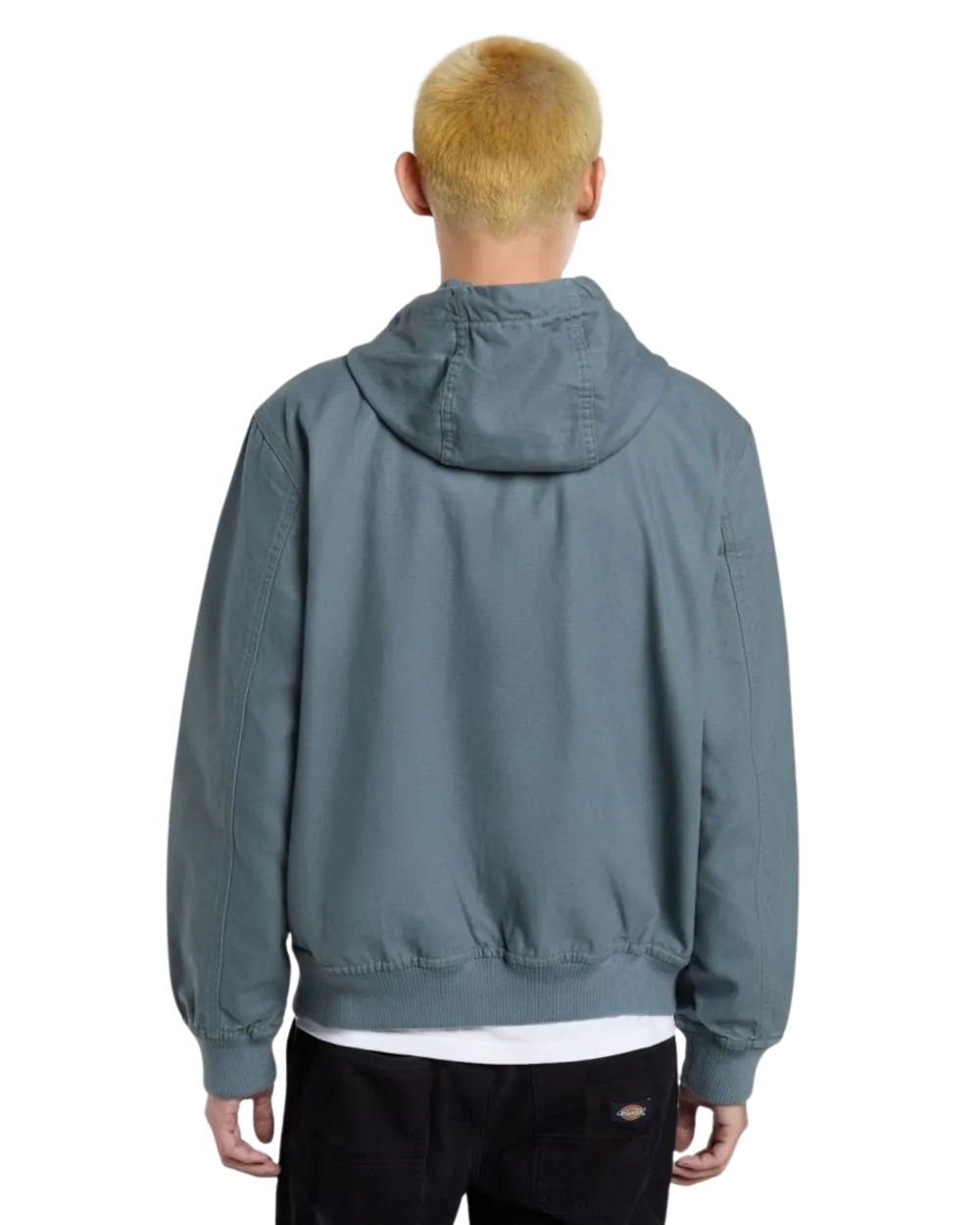 Duck Canvas Hooded Unlined Jacket in Stormy Weather