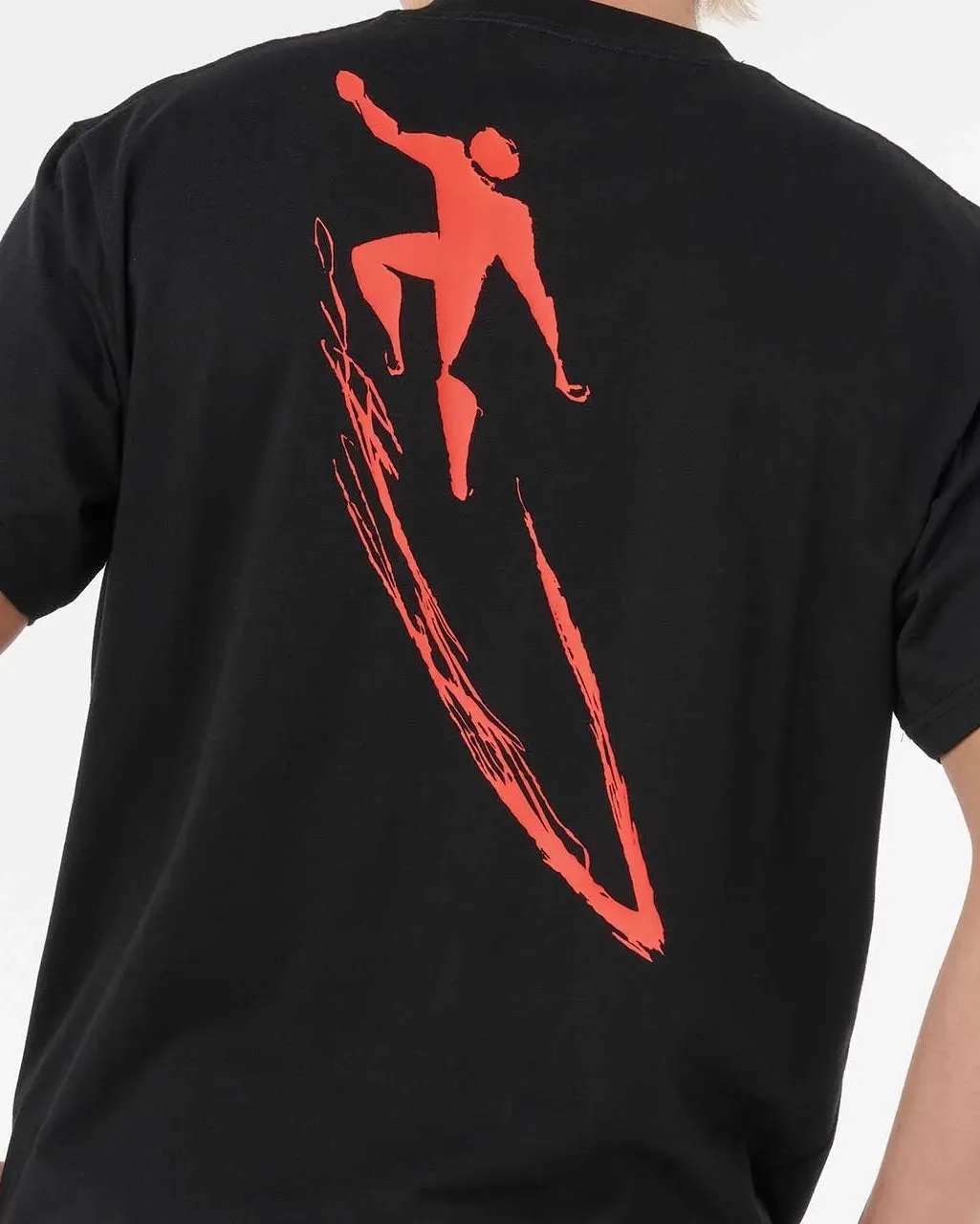 Eddie Would Go Retro T-Shirt in Black