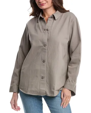 EILEEN FISHER Classic Collar Jacket