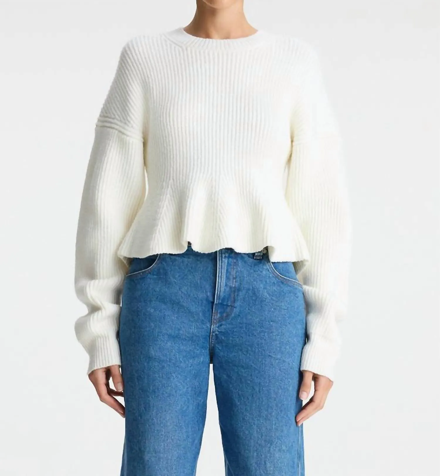 Eliza Sweater In Buttercream