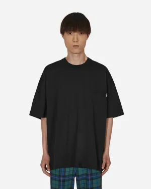 Emblem Snap T-Shirt Black