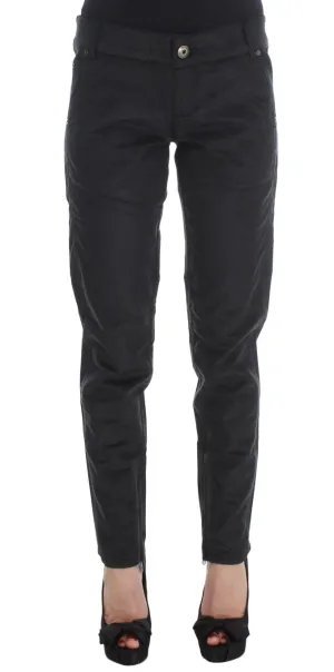 Ermanno Scervino  Cotton Blend Regular Fit Women's Pants