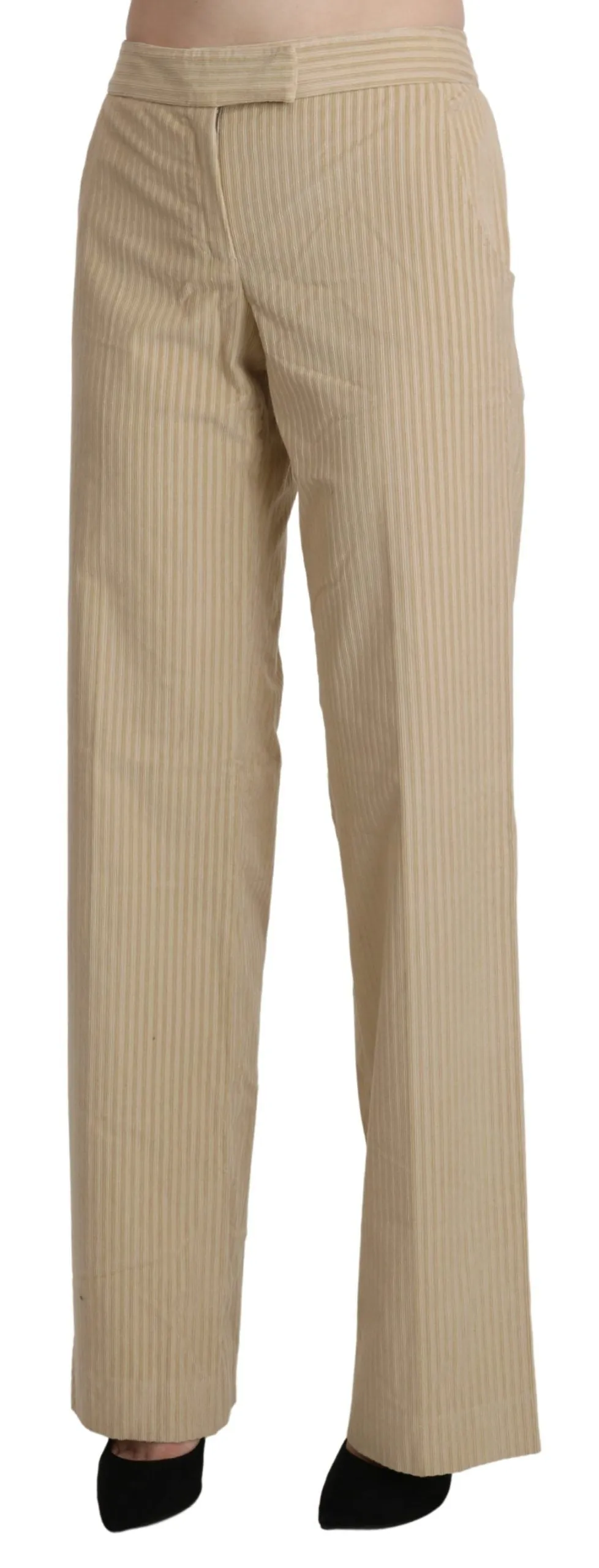 Ermanno Scervino  High Waist Fla Wide Leg Trouser Women's Pants
