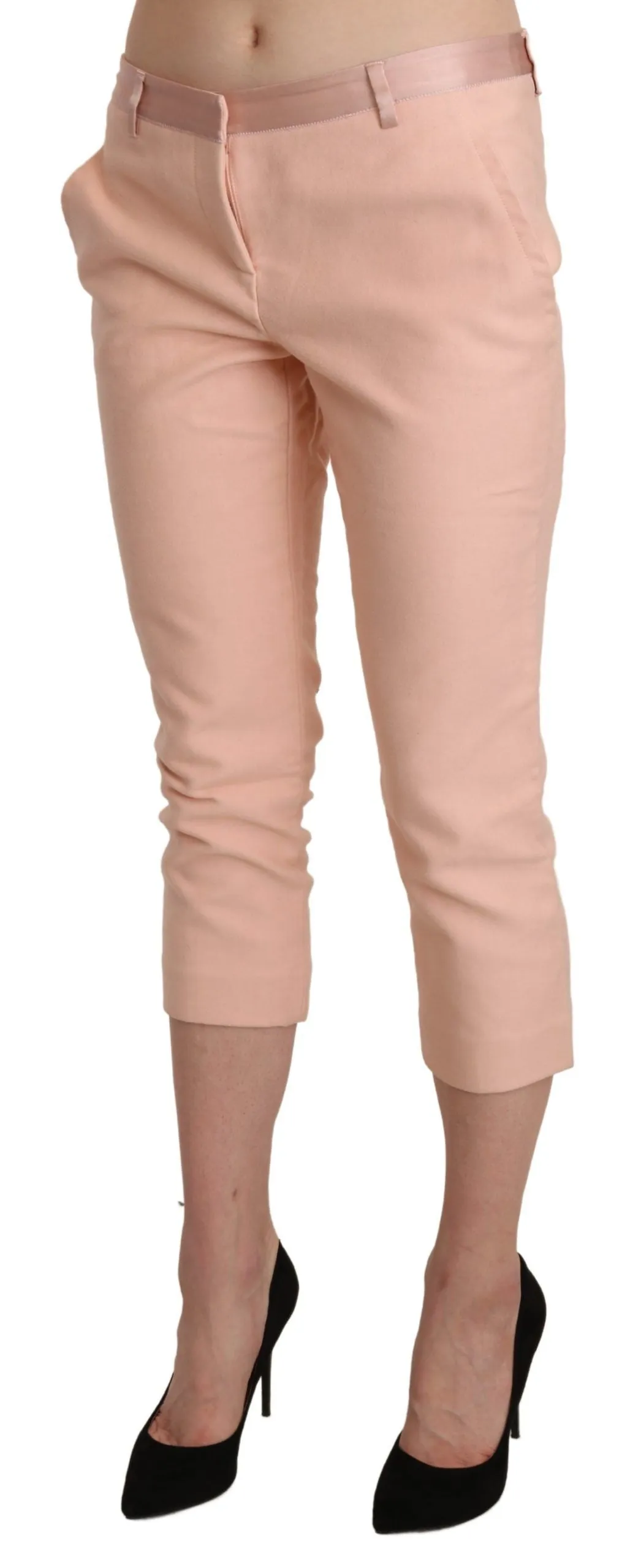 Ermanno Scervino  Low Waist Skinny Cropped Capri Women's Pants