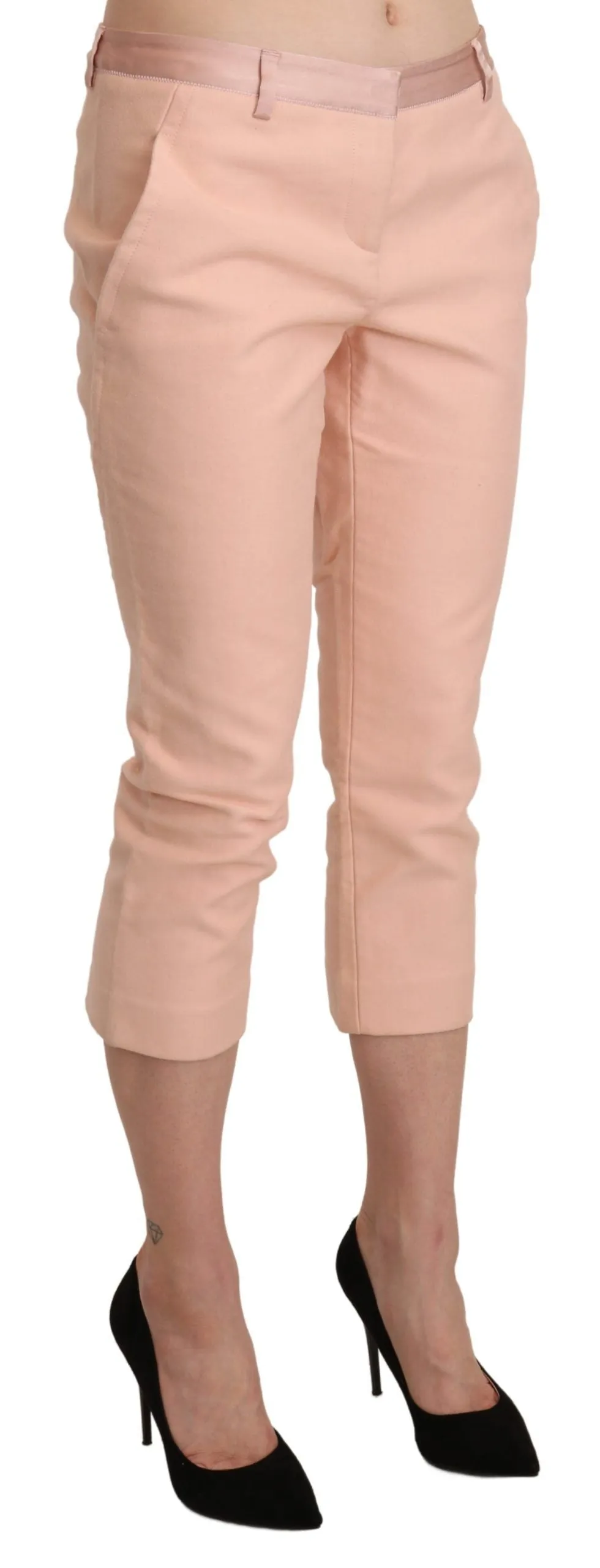 Ermanno Scervino  Low Waist Skinny Cropped Capri Women's Pants