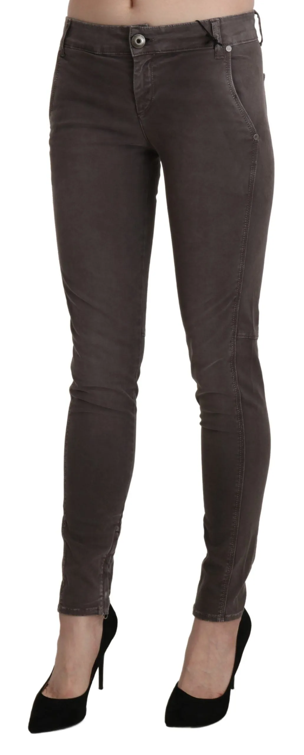 Ermanno Scervino  Low Waist Skinny Slim Trouser Cotton Women's Jeans