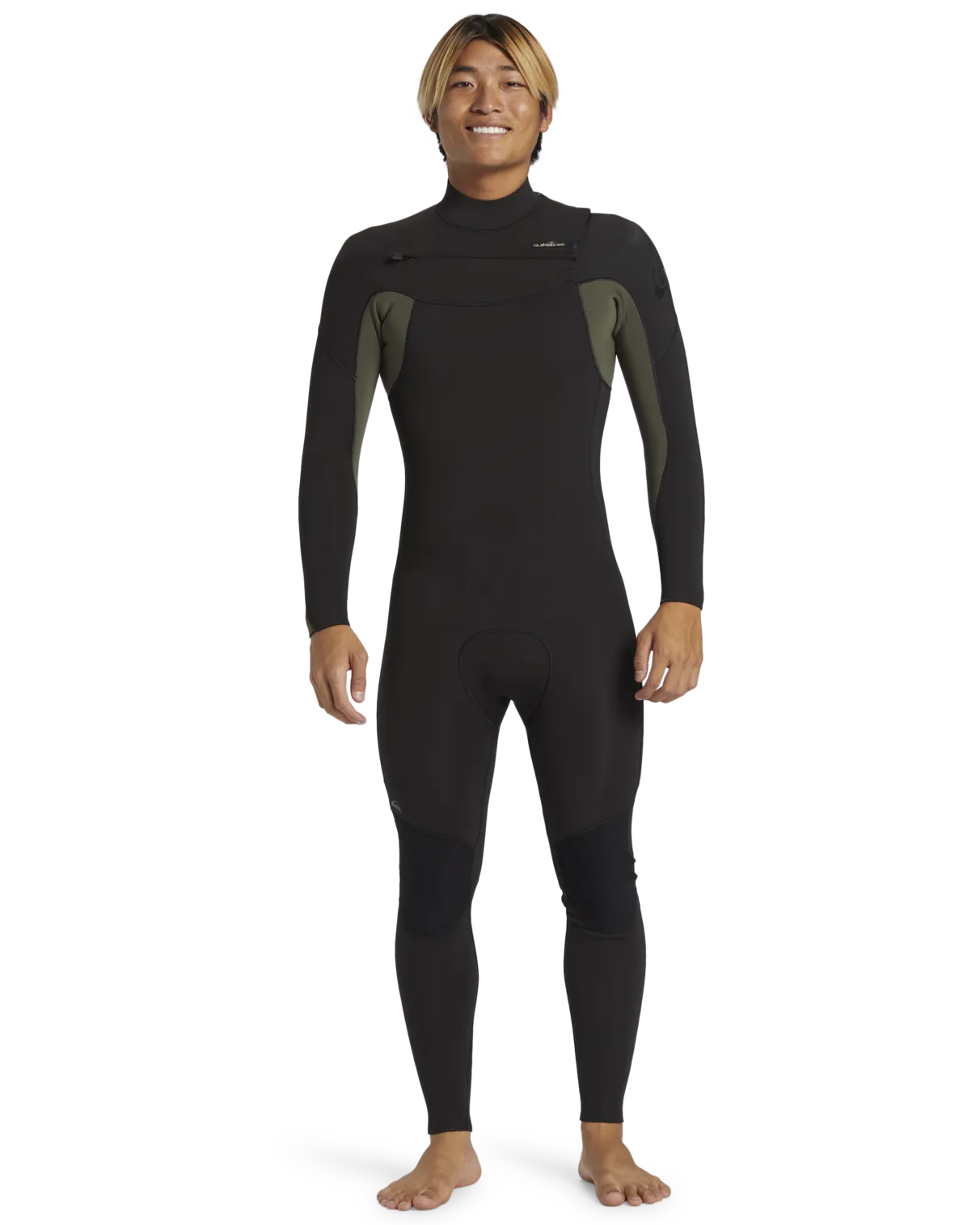 Everyday Sessions 4/3mm Chest Zip Wetsuit in Thyme