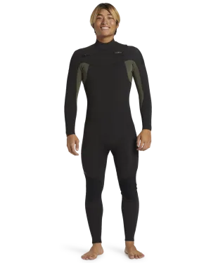 Everyday Sessions 4/3mm Chest Zip Wetsuit in Thyme