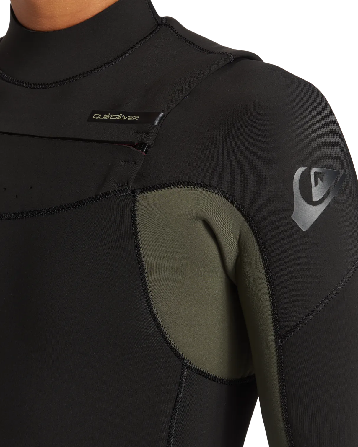 Everyday Sessions 4/3mm Chest Zip Wetsuit in Thyme