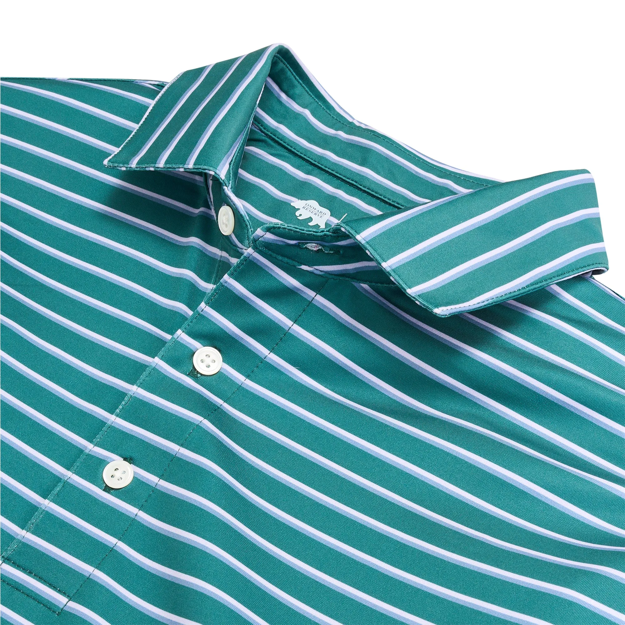 Fairway Stripe Performance Polo
