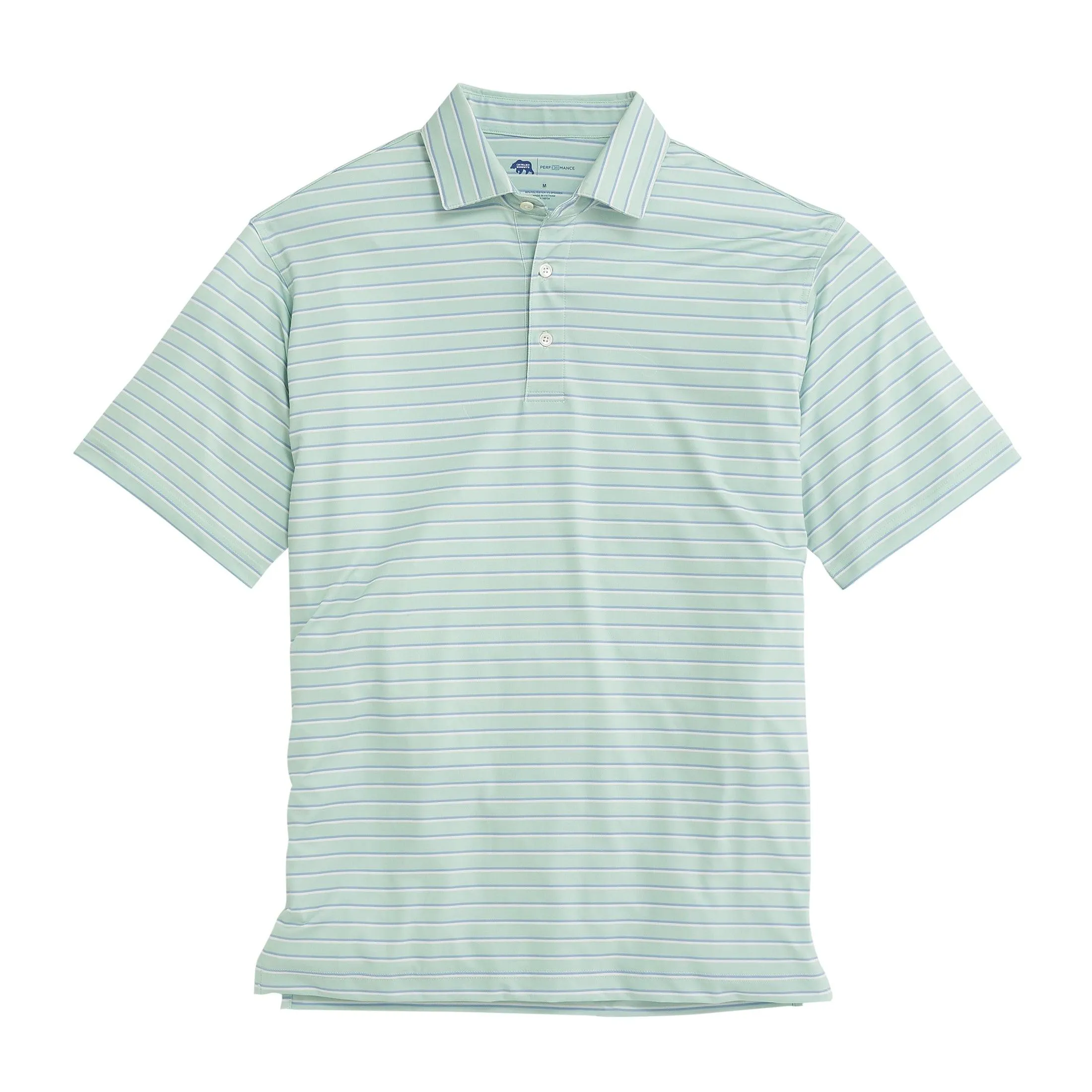 Fairway Stripe Performance Polo