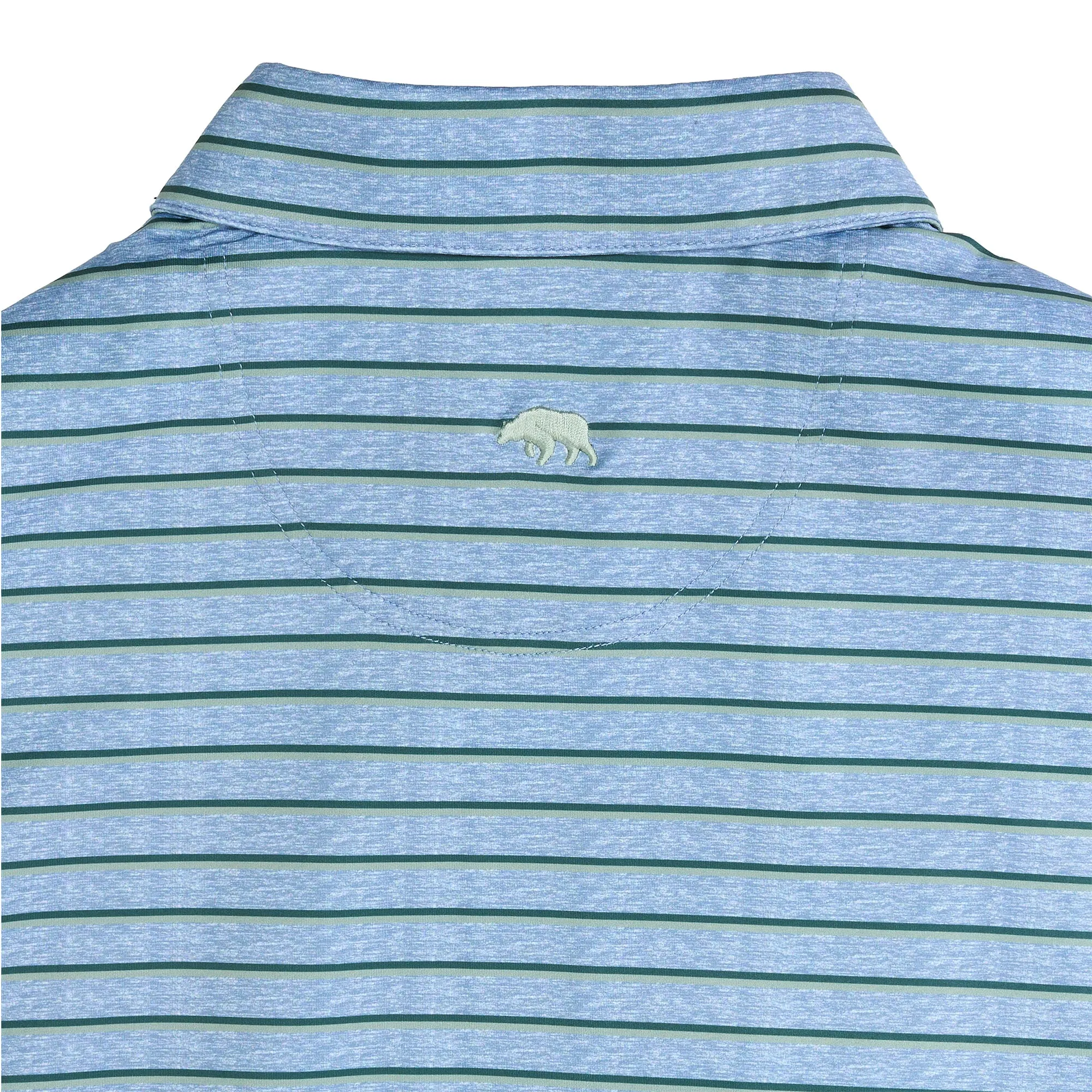 Fairway Stripe Performance Polo