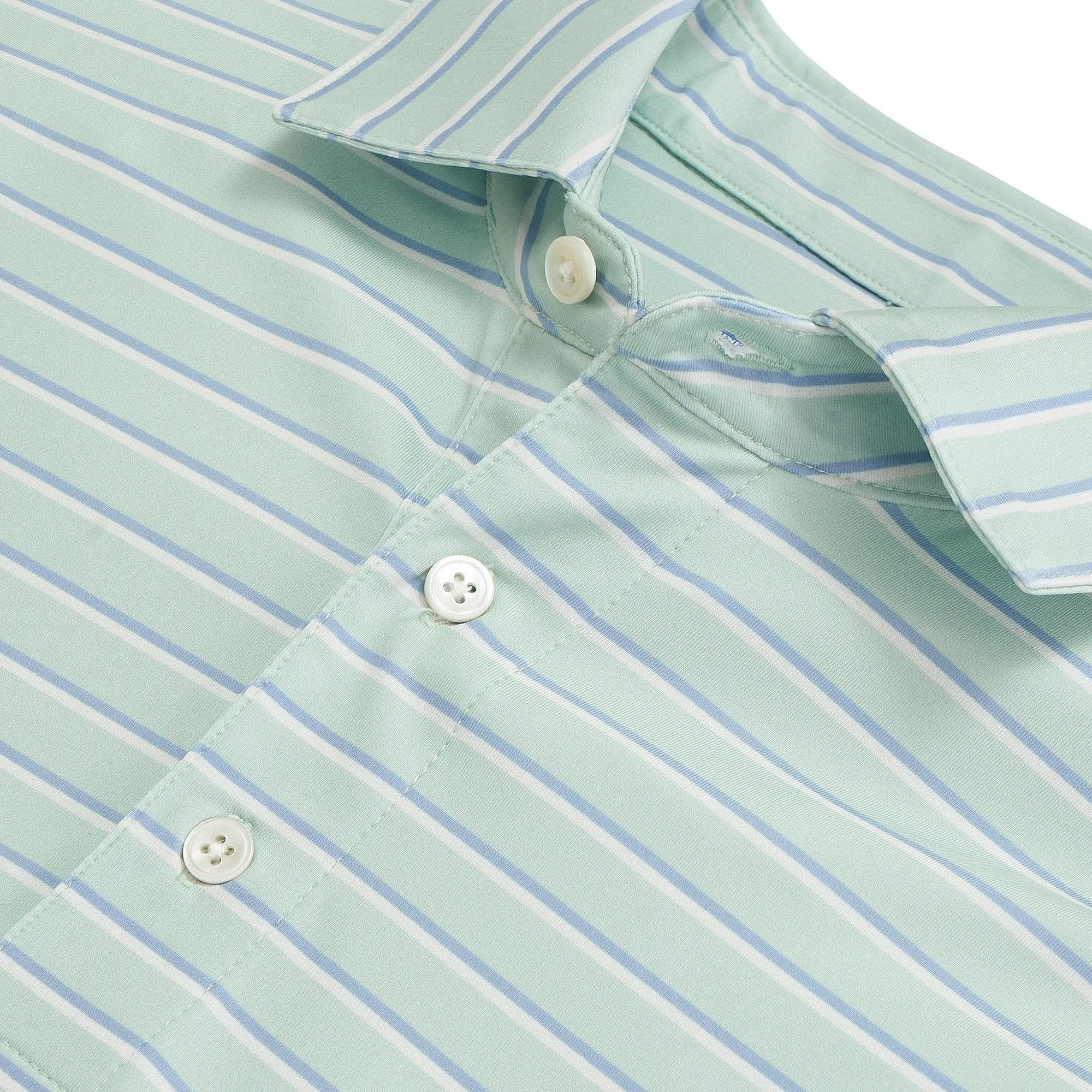 Fairway Stripe Performance Polo