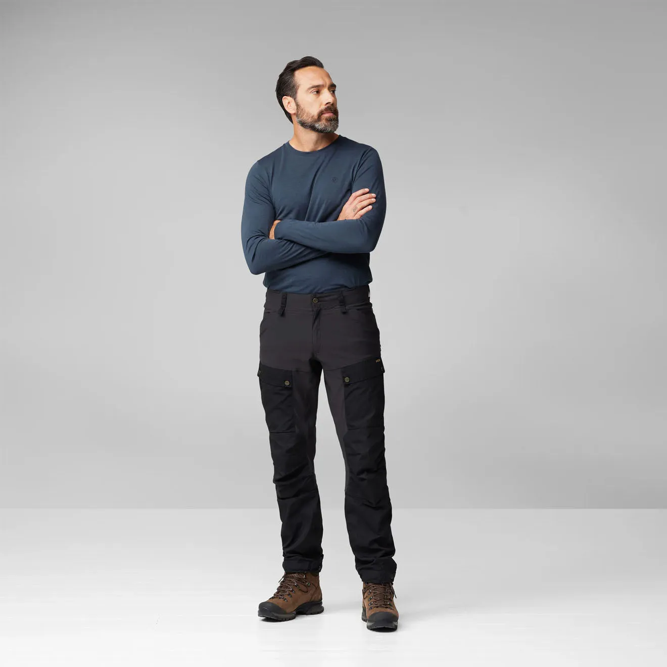 Fjallraven Keb Trousers Long Black