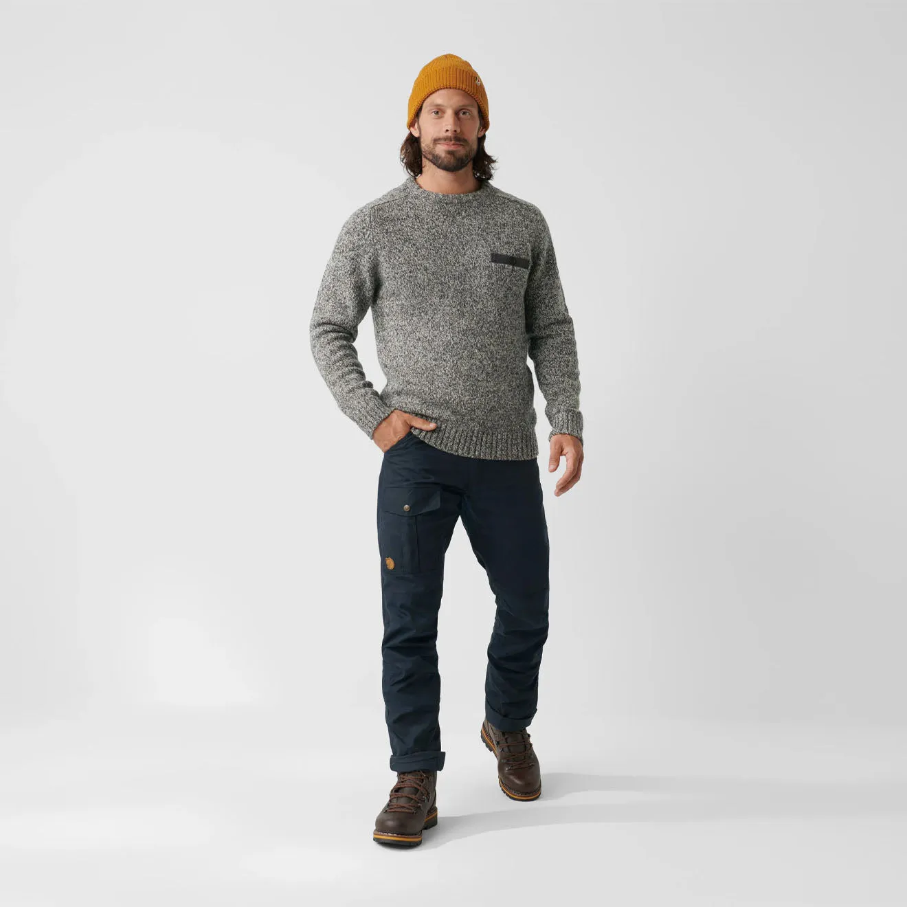 Fjallraven Nils Trousers Long Dark Navy