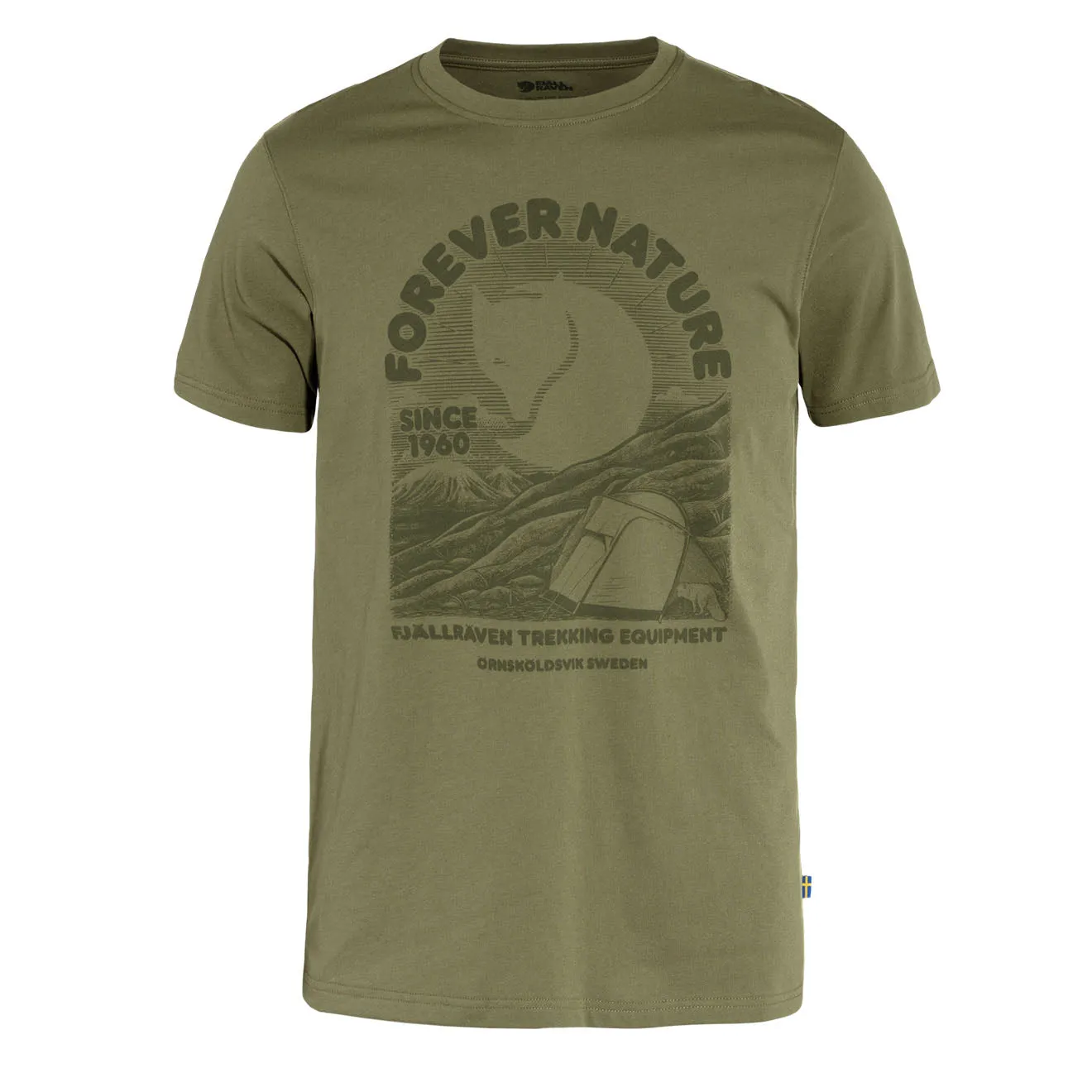Fj?llr?ven Equipment S/S T-Shirt Green