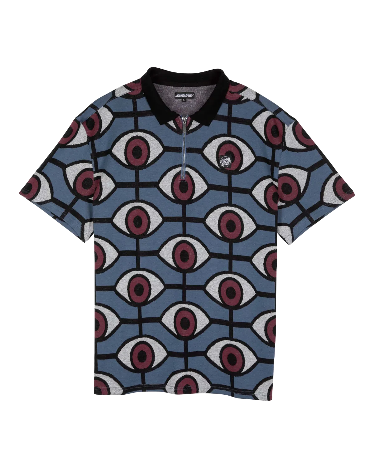 Fleck Polo Shirt in Salba Eyes