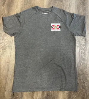 Flomotion State Pride Bamboo Mens T Shirt - Metal Grey
