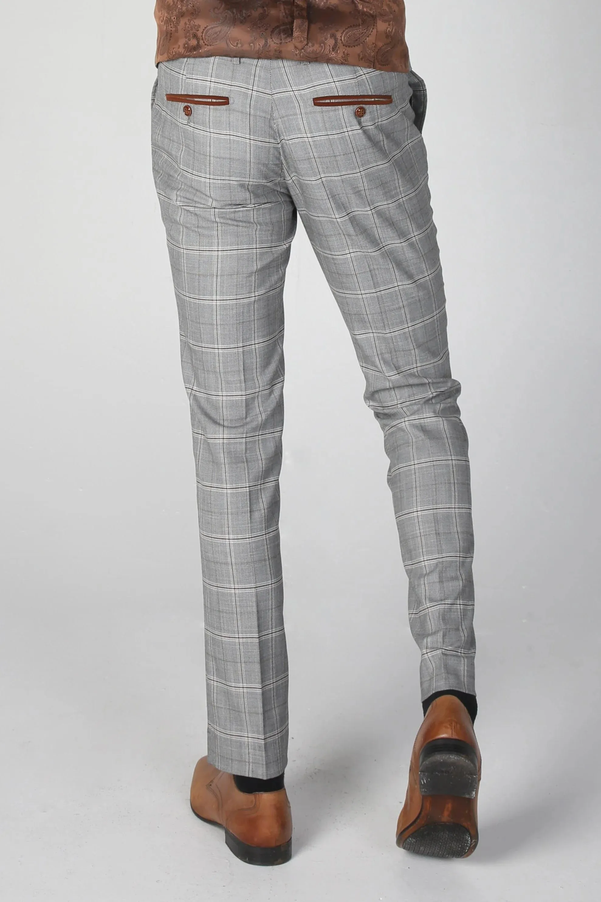 Francis -Classic Check Trosusers