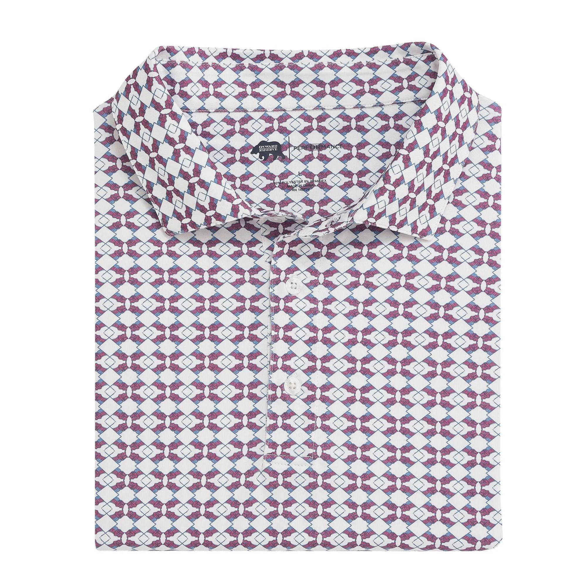 Freedom Printed Performance Polo
