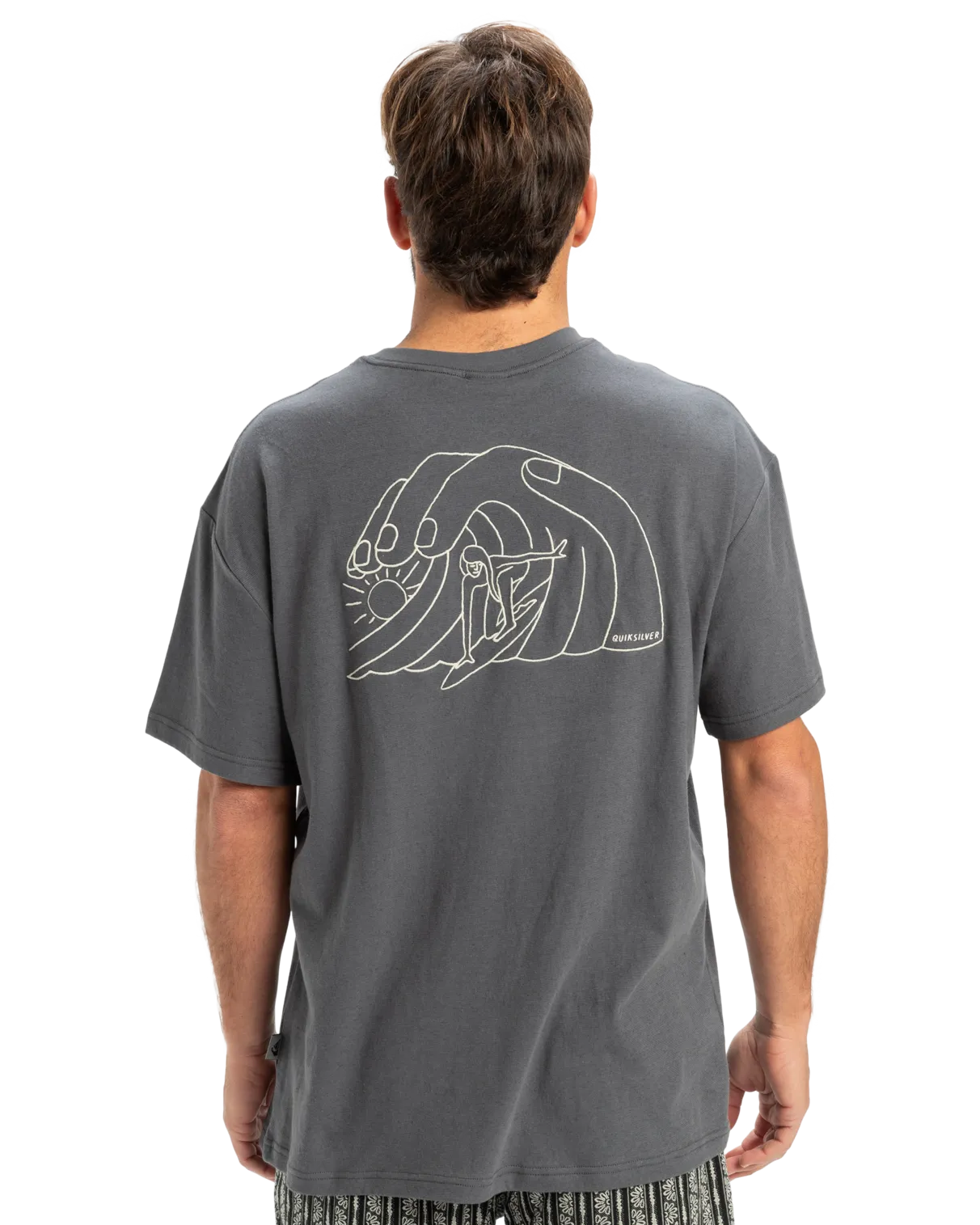 Freedom Swell T-Shirt in Iron Gate