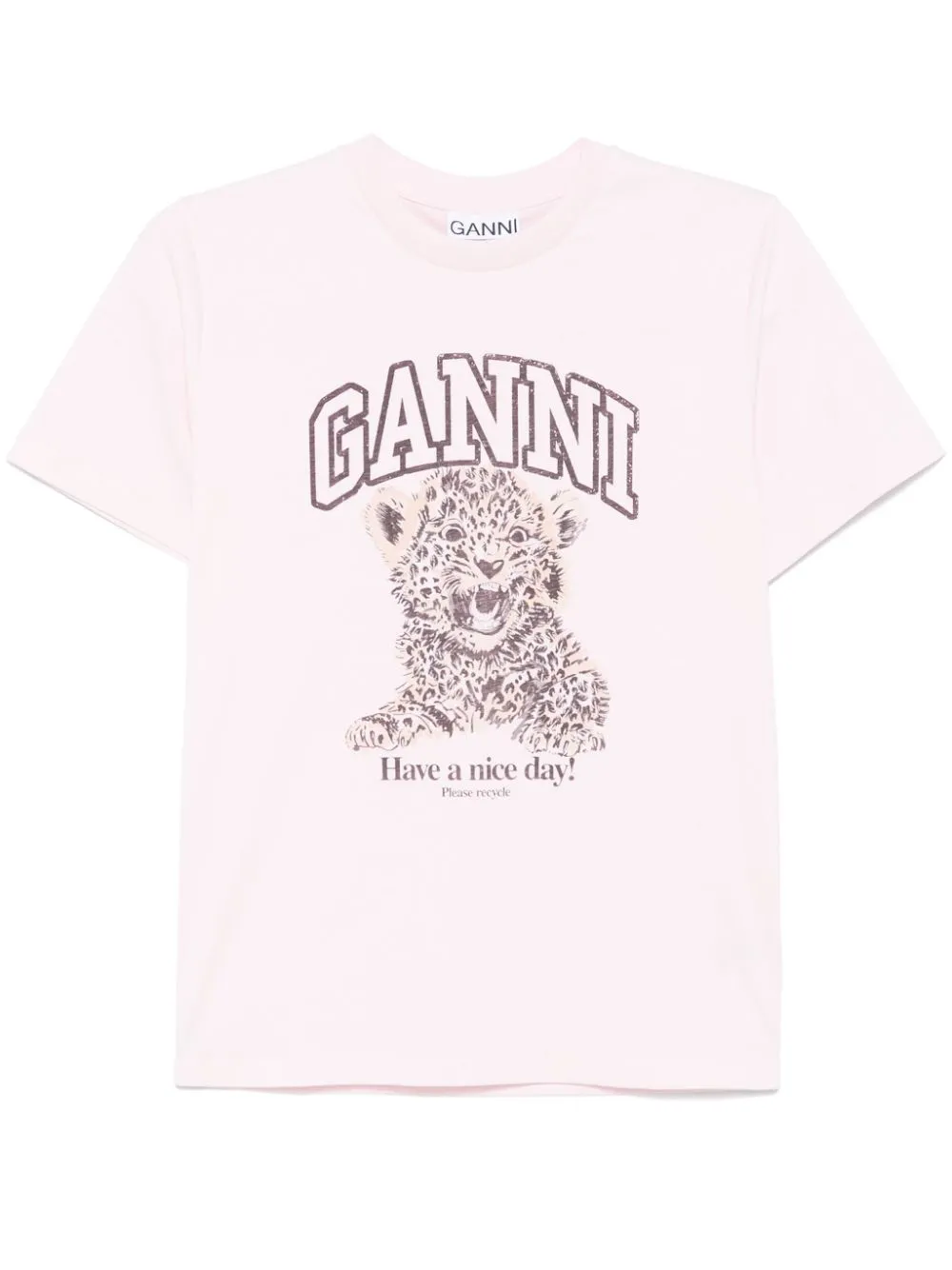 Ganni Women's T-Shirts And Polos pink