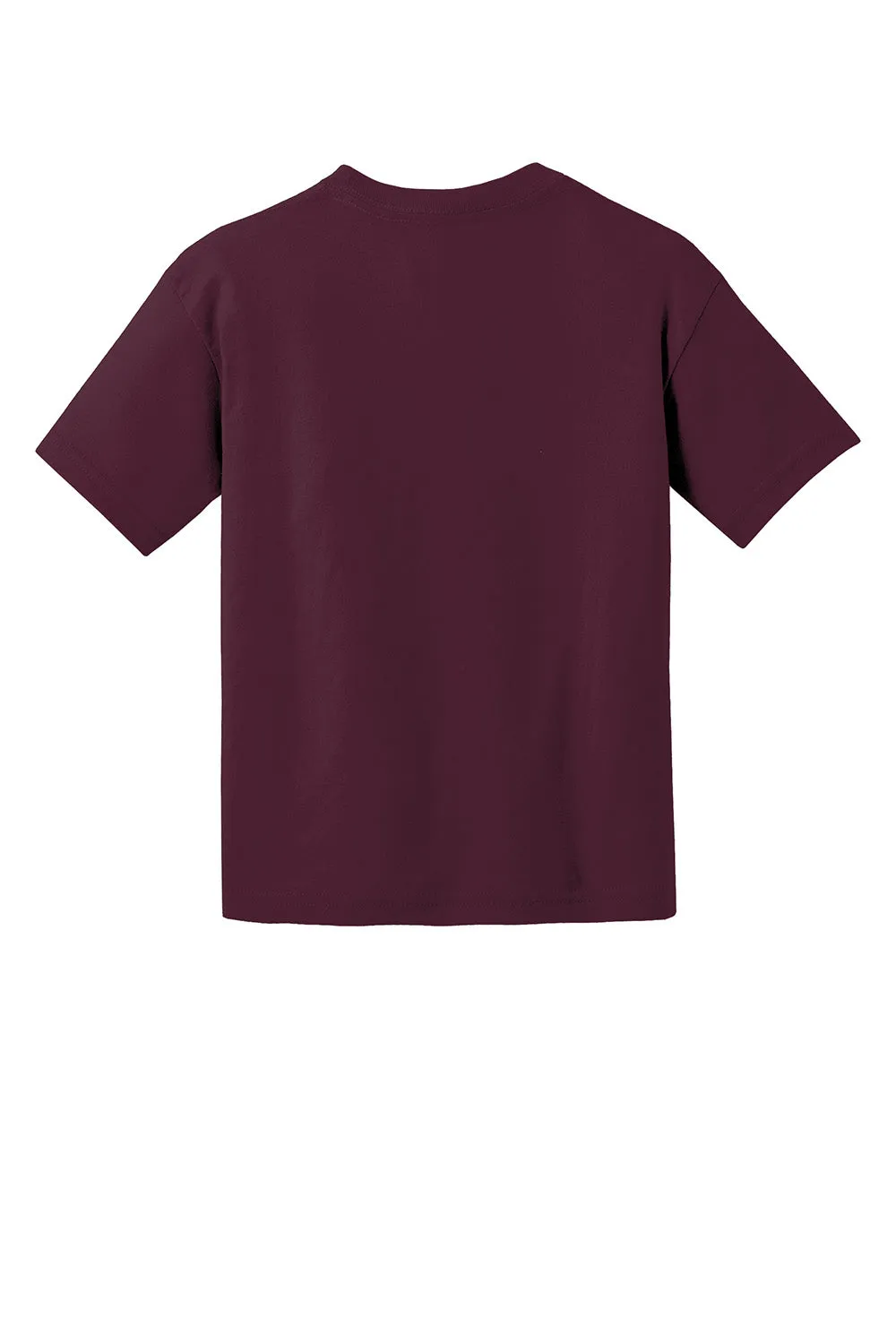 Gildan Youth DryBlend Moisture Wicking Short Sleeve Crewneck T-Shirt - Maroon