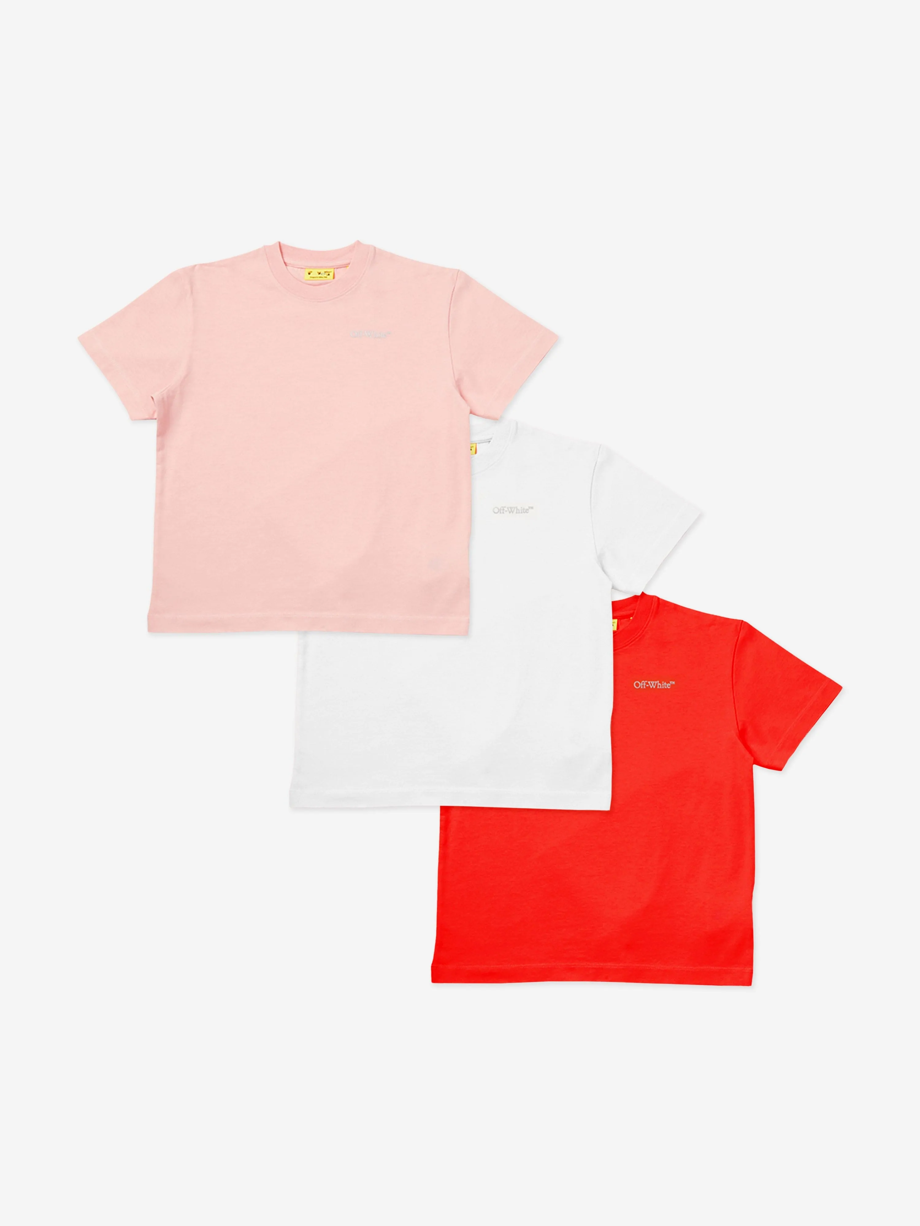 Girls Bookish 3 Pack T-Shirt Set in Multicolour