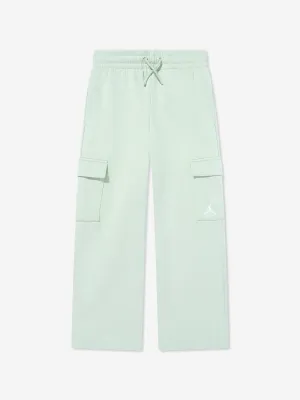Girls Y2K Cargo Tousers in Green